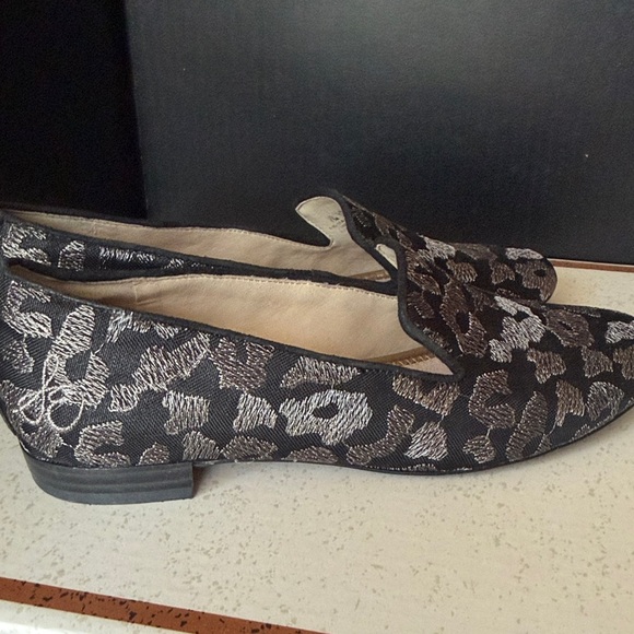Sam Edelman embroidered leopard loafers - Picture 5 of 7